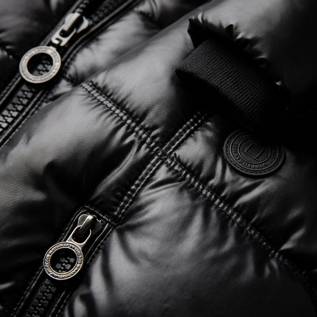 Virelle Puffer Jacket with Hood
