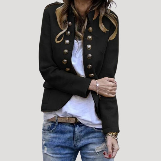 Military-inspired tailored everyday blazer for women | Colette