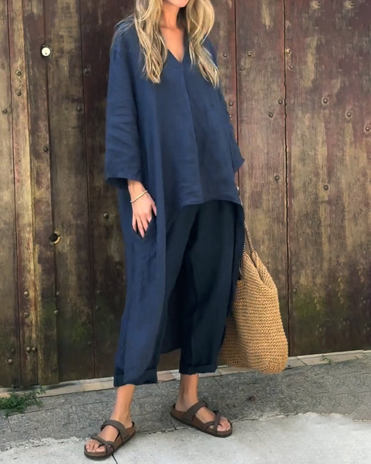 Stylish relaxed casual co-ord set for women | Olivia