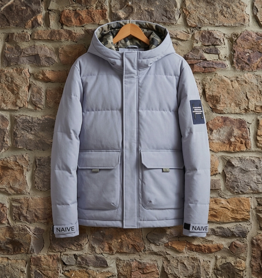 Eliazer Puffer Jacket with Hood