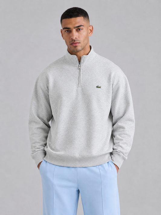 Loose Fit Cotton Pullover Hoodie