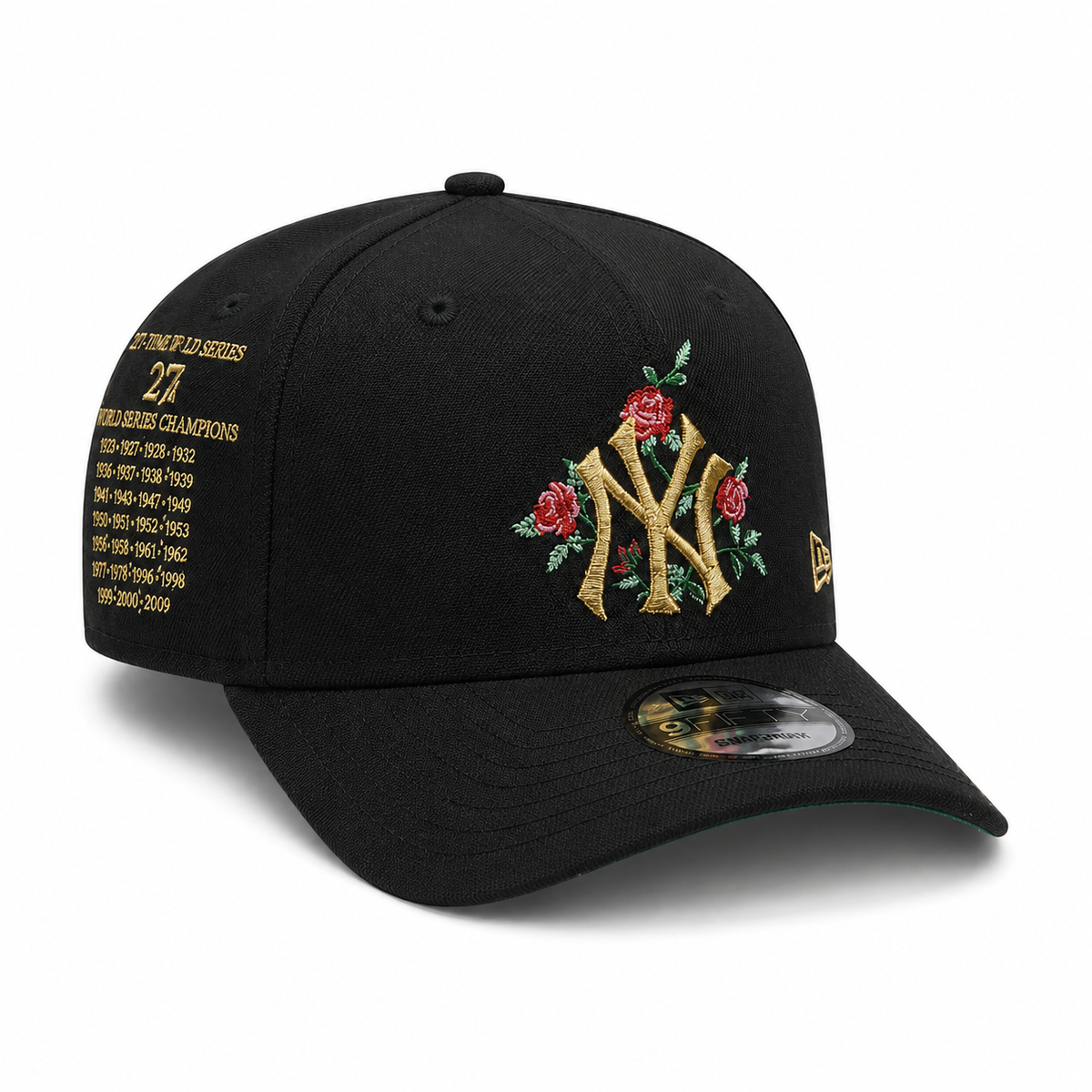 Era New York Yankees 27x World Series Champions 9Forty A Frame Snapback Cap