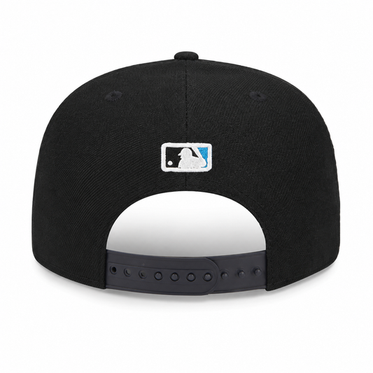 Miami Marlins- Era Black Logo Strike 9FIFTY Snapback Hat