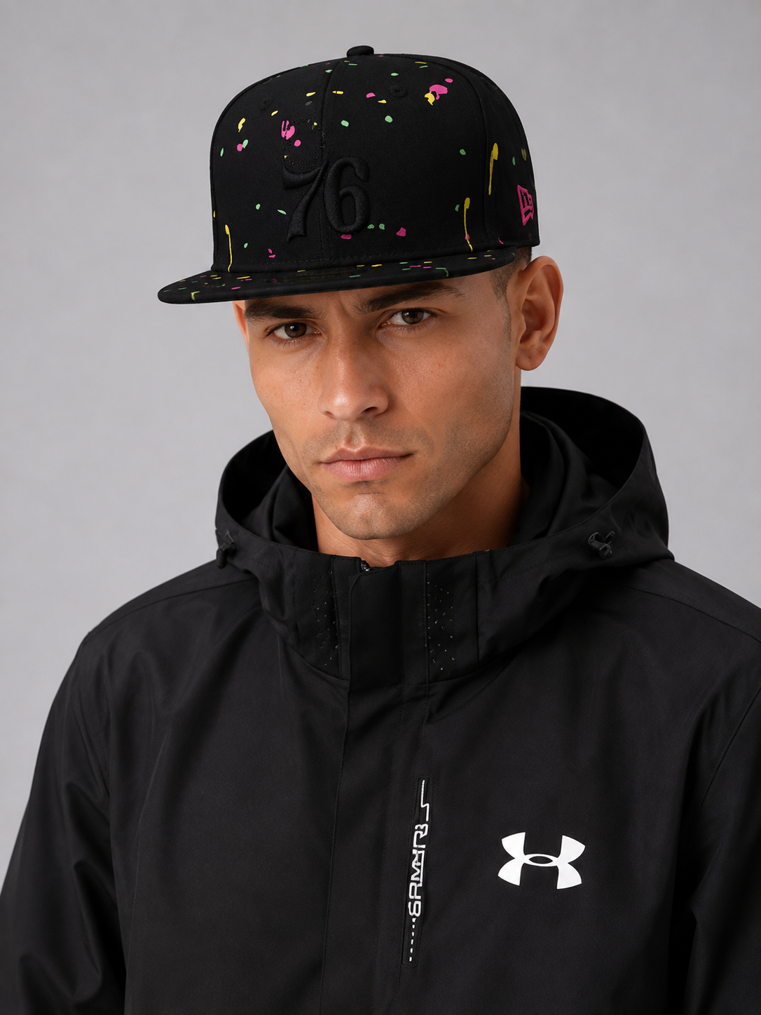 Era Philadelphia 76ers Neon Splatter 9FIFTY Snapback Hat