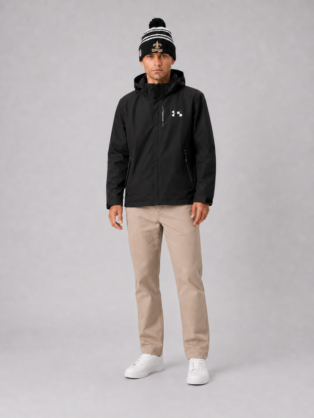 New Orleans Saints Era Sideline Cold Weather Sports Knit