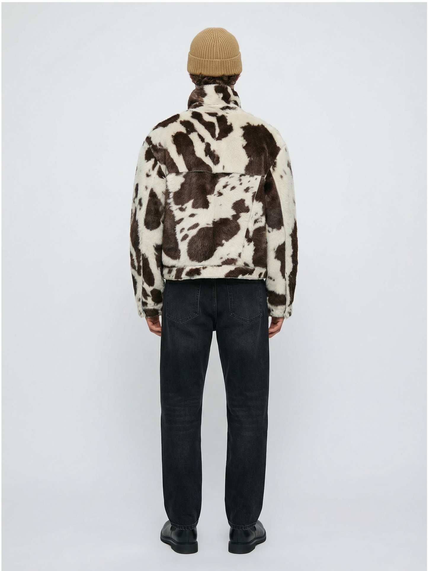 Cowhide Leather Trucker Jacket