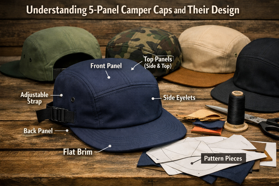 Understanding 5-Panel Camper Caps and Their Design