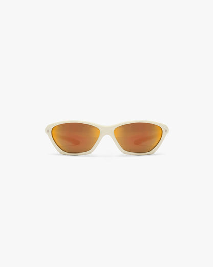 Wrap Sport Sunglasses with Mirrored Lenses