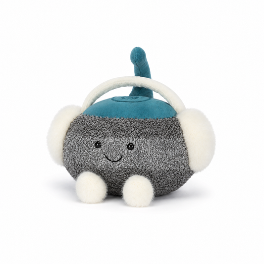 Kerishi Curling Stone Plush Toy – 20cm