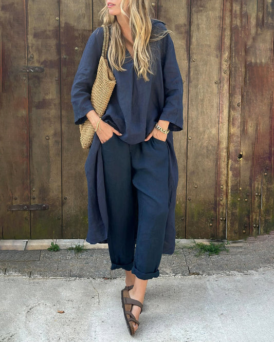 Stylish relaxed casual co-ord set for women | Olivia