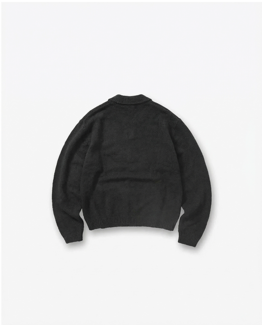 Knit Polo Sweater