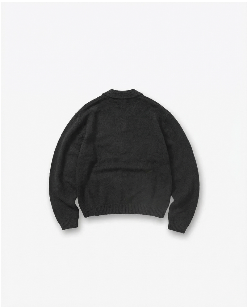 Knit Polo Sweater