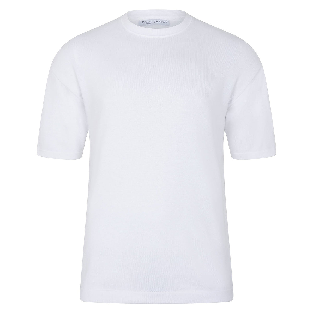 Womens Lightweight Cotton Oversized Knitted T-Shirt