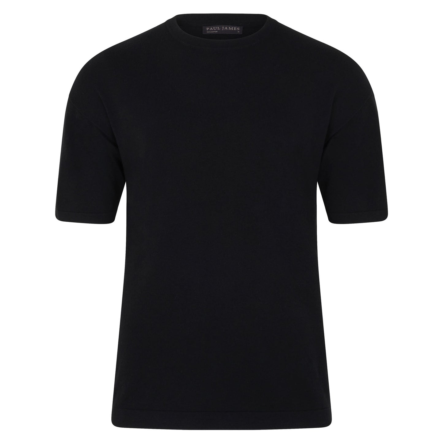 Womens Lightweight Cotton Oversized Knitted T-Shirt