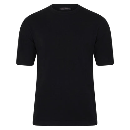 Womens Lightweight Cotton Oversized Knitted T-Shirt