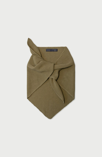 Cotton Textured Triangle Scarf