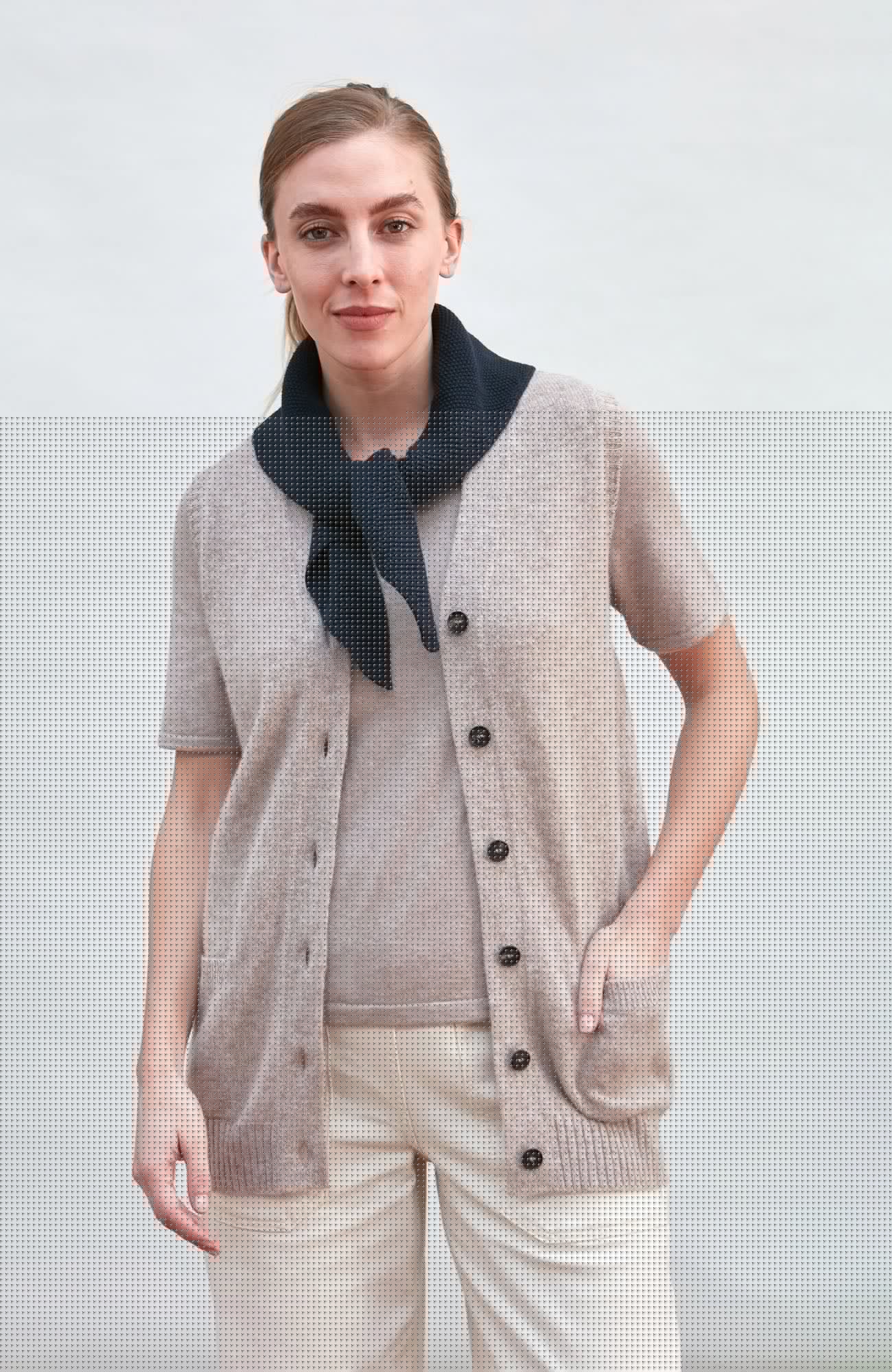 Cotton Textured Triangle Scarf