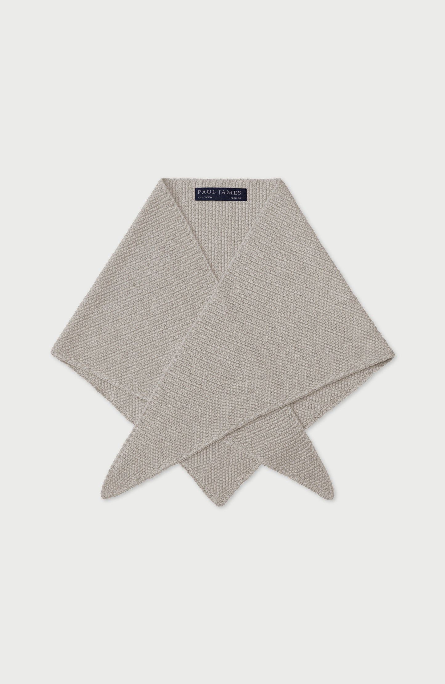 Cotton Textured Triangle Scarf