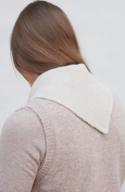 Cotton Textured Triangle Scarf
