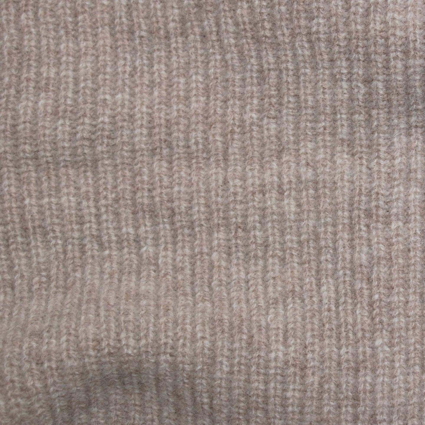 Lambswool Ribbed Triangle Scarf