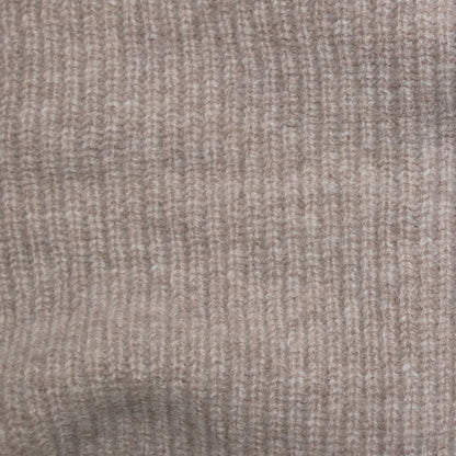 Lambswool Ribbed Triangle Scarf