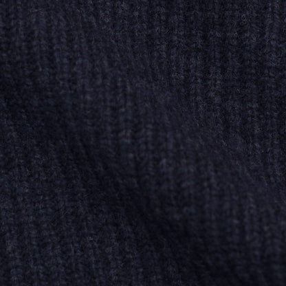 Lambswool Ribbed Triangle Scarf
