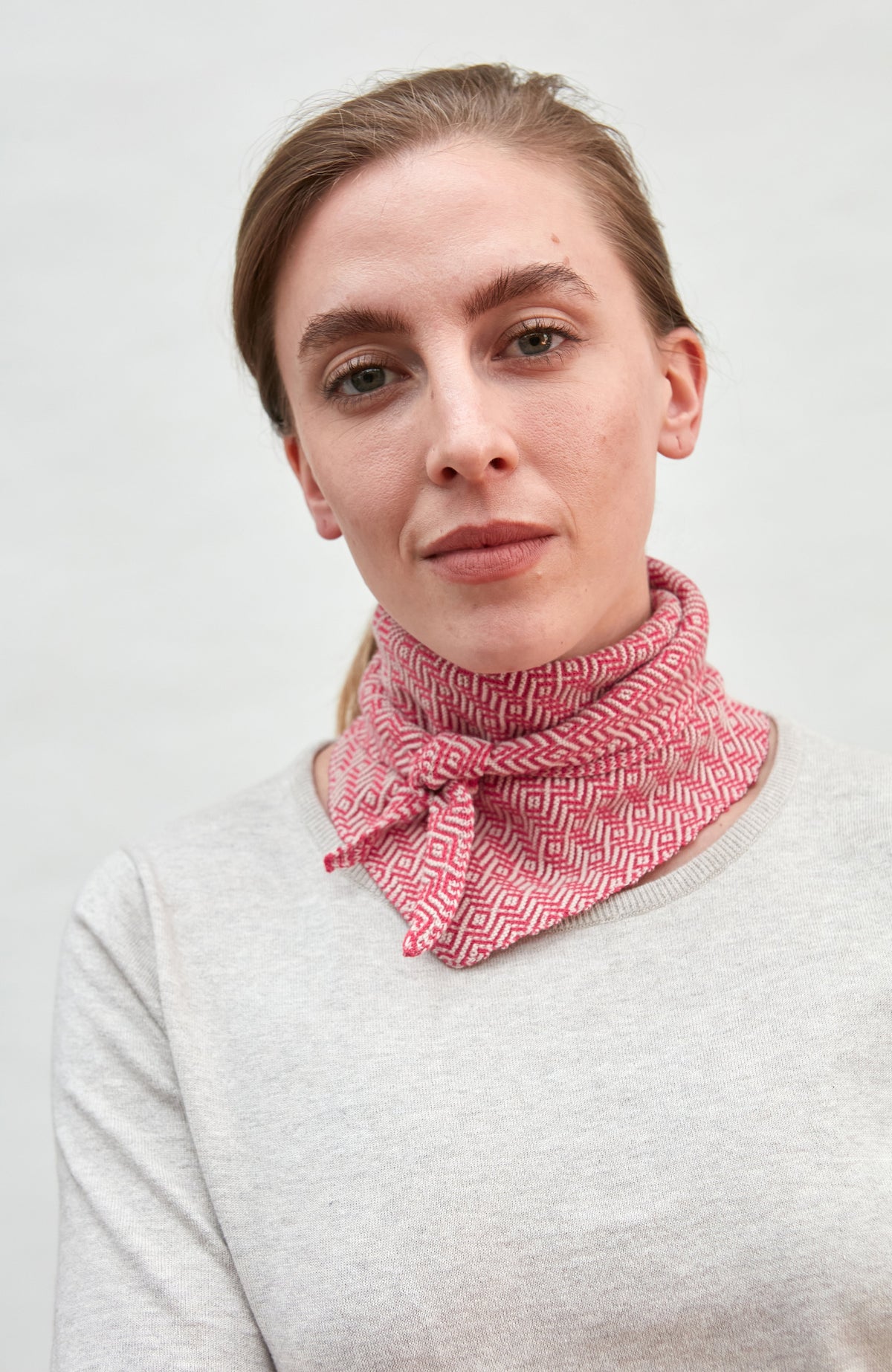Cotton Two Tone Textured Neckerchief