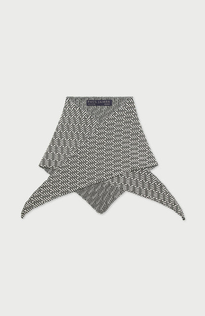 Cotton Two Tone Textured Neckerchief