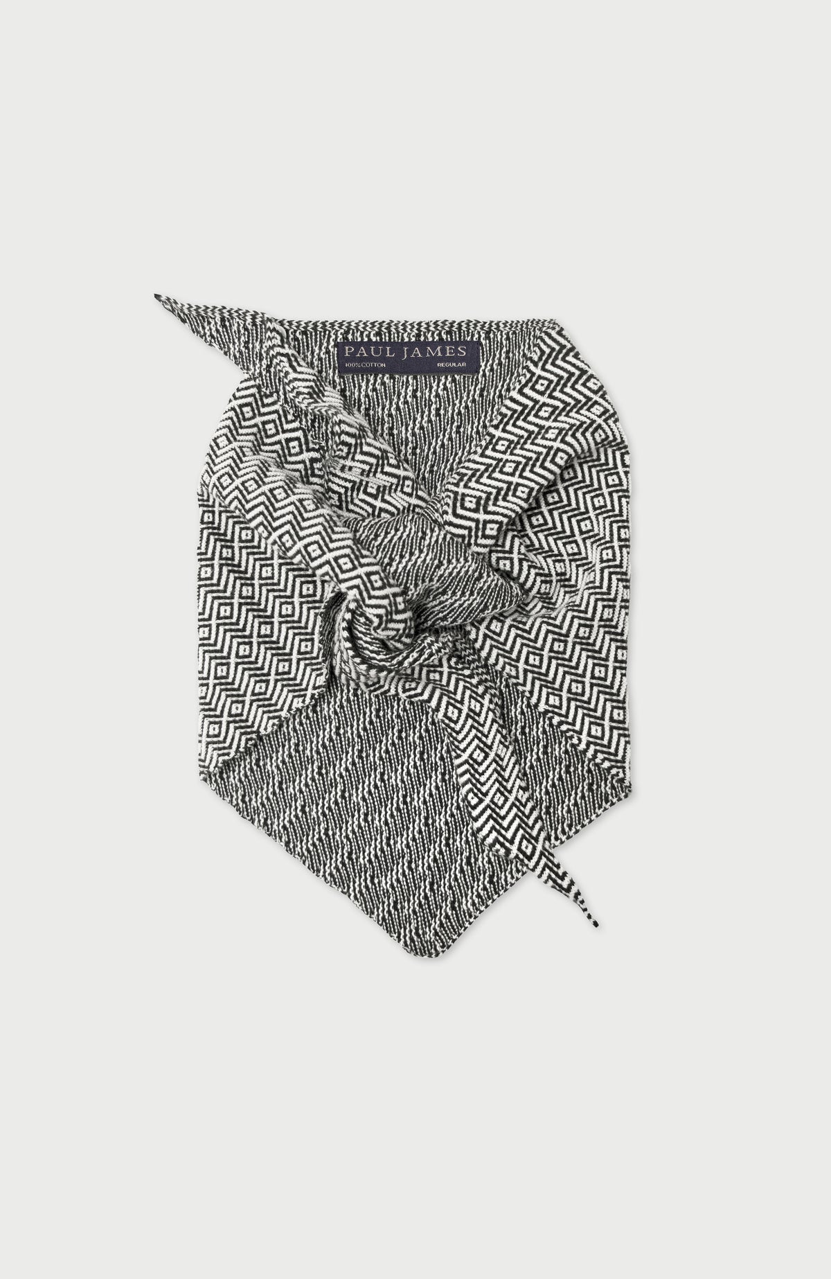 Cotton Two Tone Textured Neckerchief