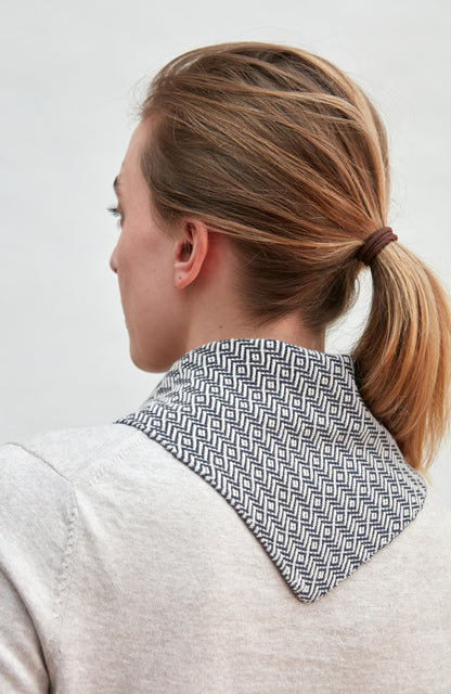 Cotton Two Tone Textured Neckerchief