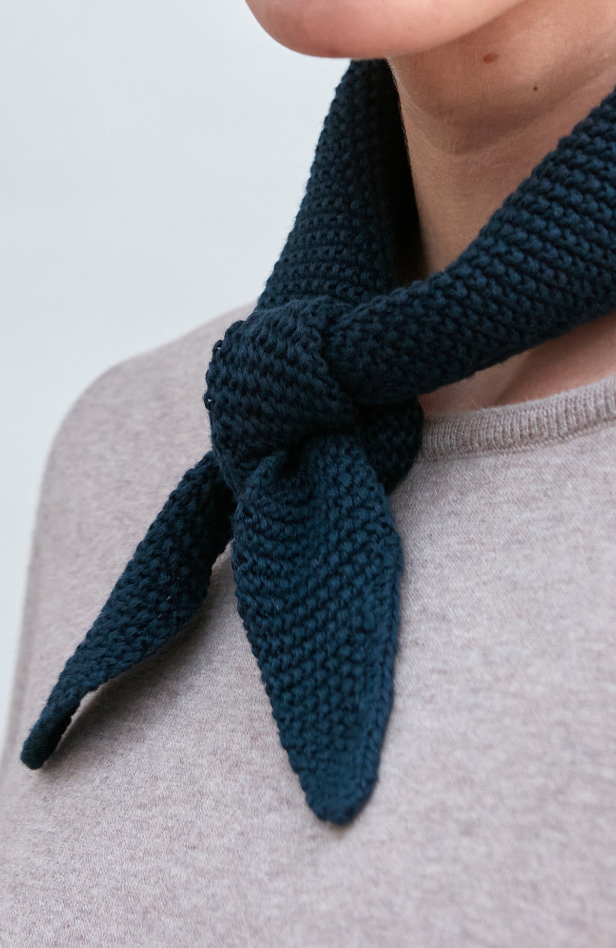Cotton Textured Mini Neckerchief
