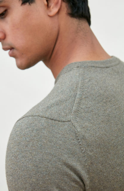 Mens Ultra Fine Cotton Short Sleeve Jumper