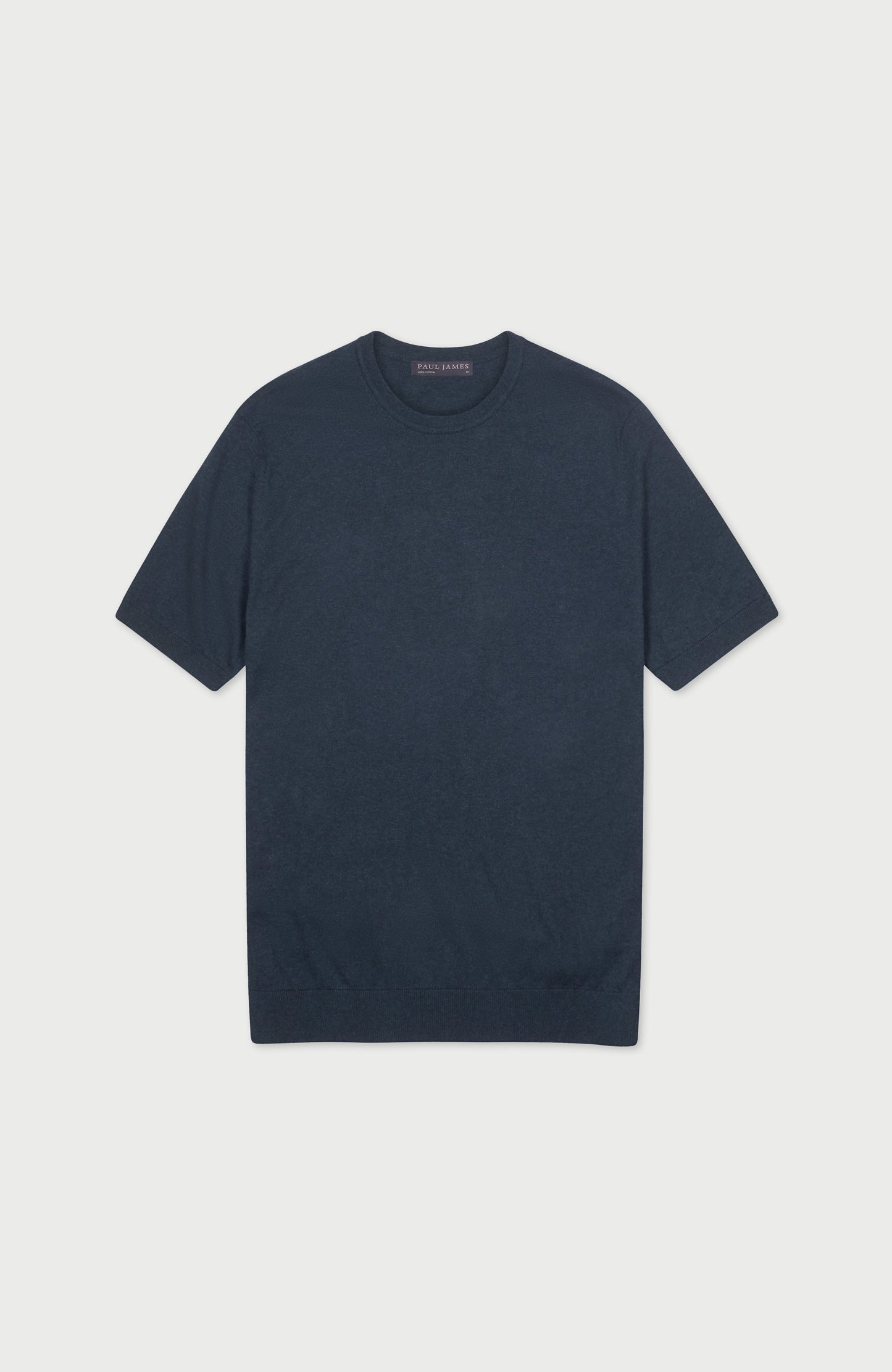 Mens Ultra Fine Cotton Short Sleeve Jumper