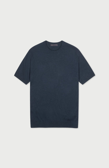 Mens Ultra Fine Cotton Short Sleeve Jumper