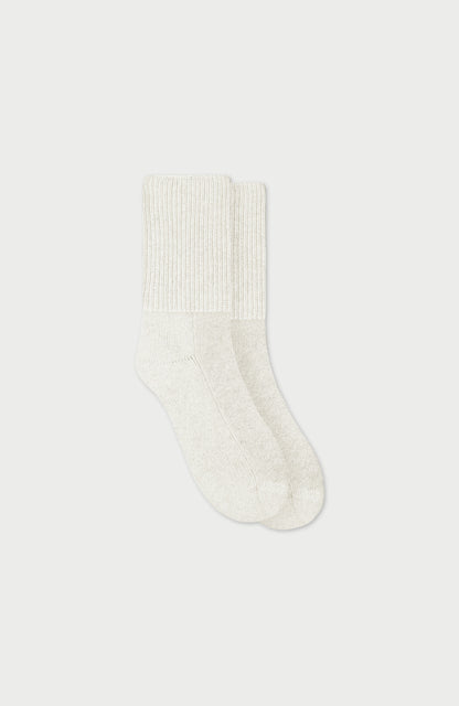 Cashmere Cushion Sole Lounge Socks