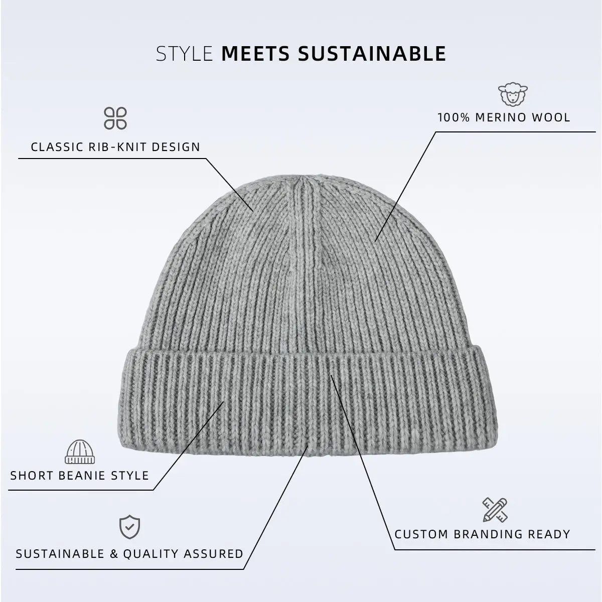 Short Fisherman Beanie