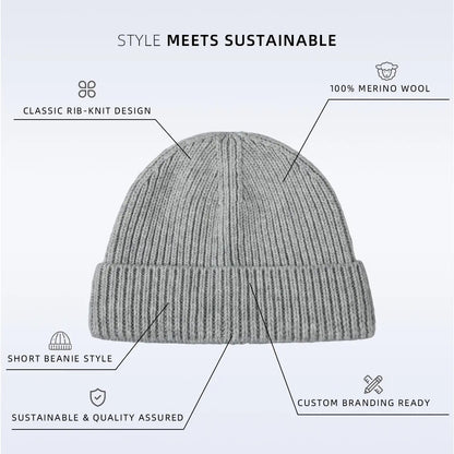 Short Fisherman Beanie