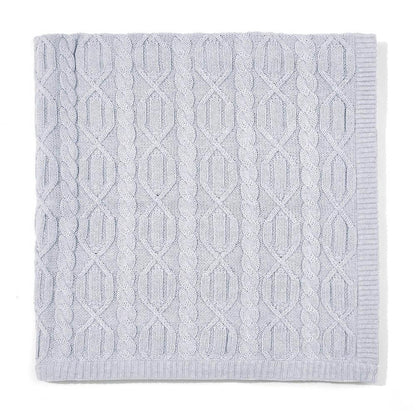 Baby Cotton Chunky Cable Blanket