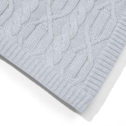 Baby Cotton Chunky Cable Blanket