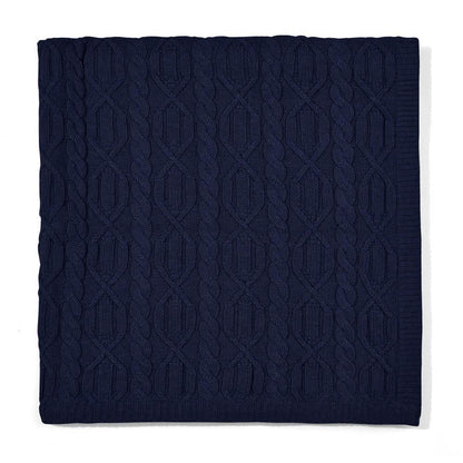 Baby Cotton Chunky Cable Blanket