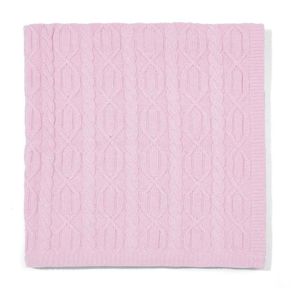 Baby Cotton Chunky Cable Blanket