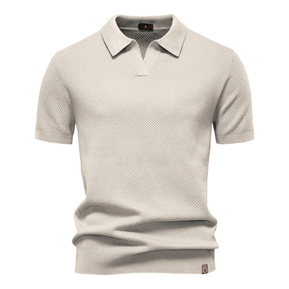Verona Men's Mesh Polo Shirt – Breathable Short Sleeve