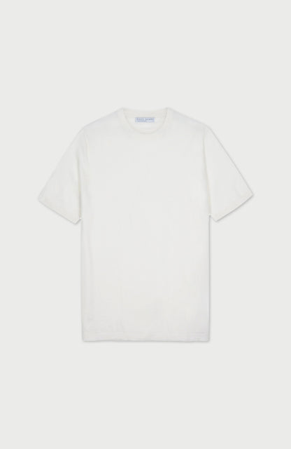 Mens Superfine Merino Wool Knitted T-Shirt