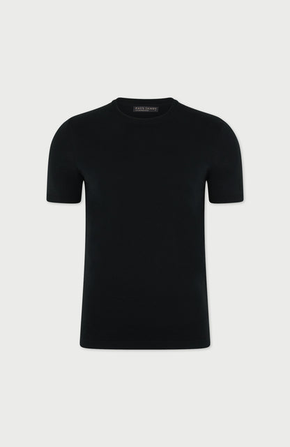 Mens Superfine Mercerised Cotton Knitted T-Shirt