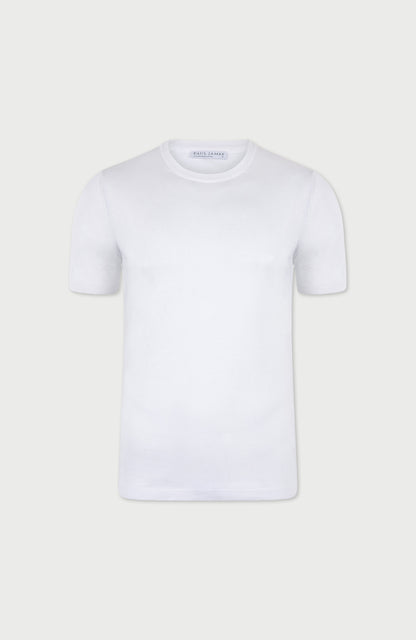 Mens Superfine Mercerised Cotton Knitted T-Shirt