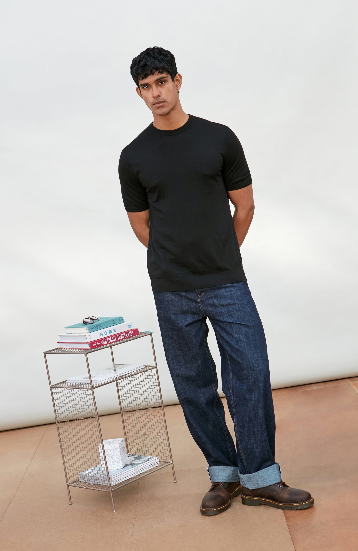 Mens Ultra Fine Cotton Short Sleeve Jumper