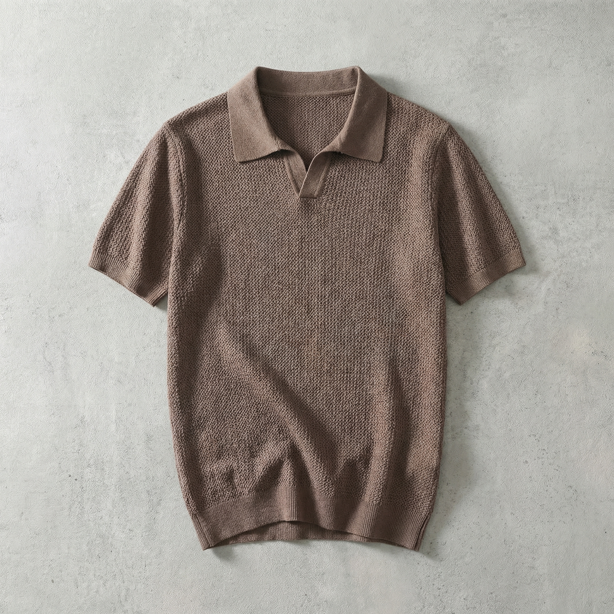 Sorrento Knit V-Neck Polo