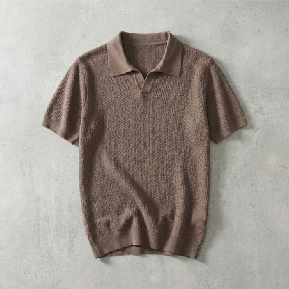 Sorrento Knit V-Neck Polo