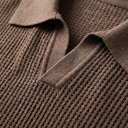 Sorrento Knit V-Neck Polo
