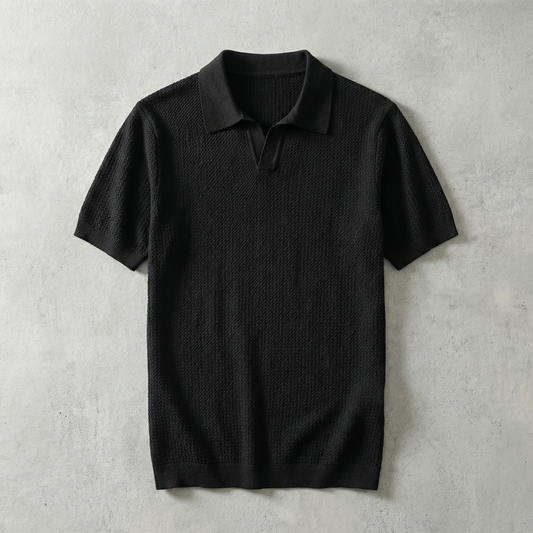 Sorrento Knit V-Neck Polo
